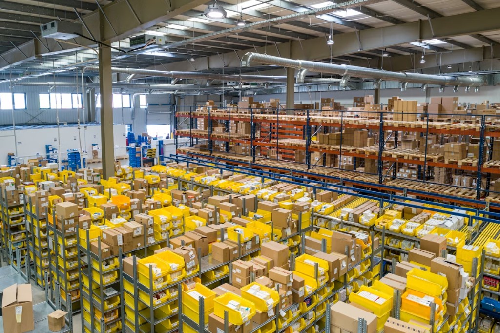 Local Ontario PC inventory warehouse and organized stock for delivery or pickup