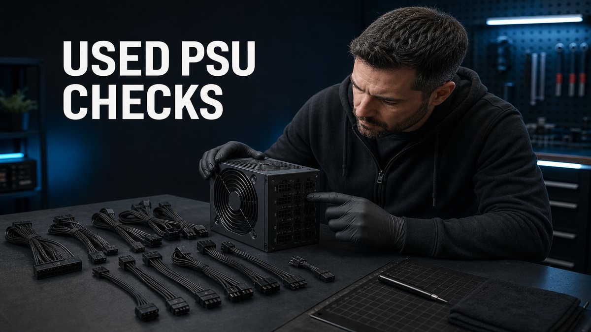 Used PSU Age and Modular Cable Checks