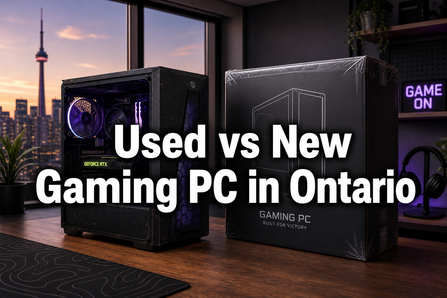 Used vs New Gaming PC in Ontario