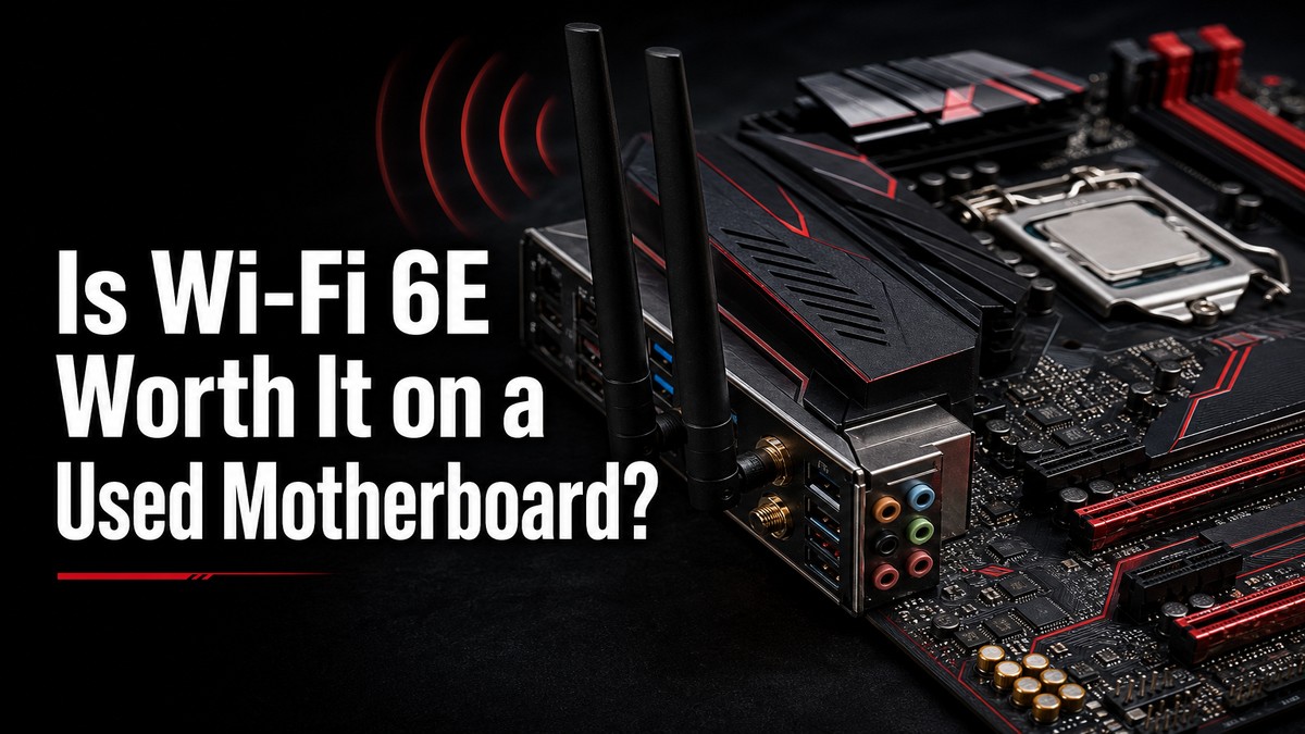 Is Wi-Fi 6E Worth It on a Used Motherboard?