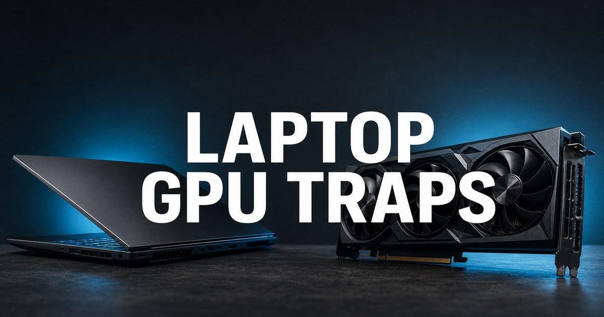 Laptop GPU Naming Traps Buyers Miss