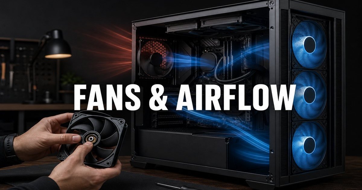 Fan Bearing Noise and Airflow Direction Checks